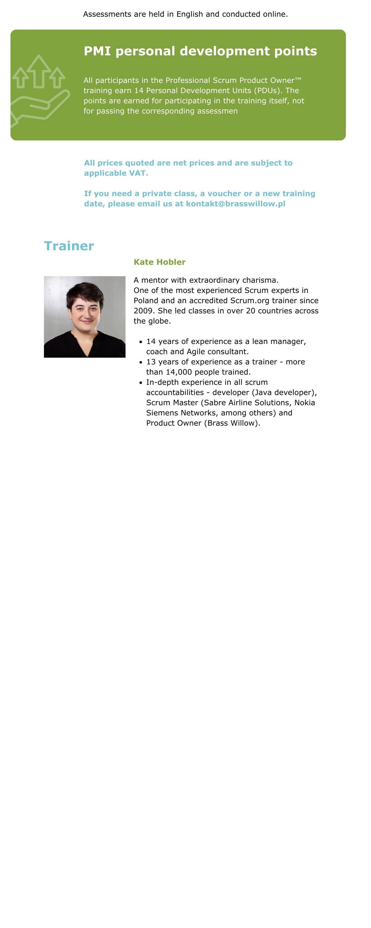 Professional Scrum Product Owner